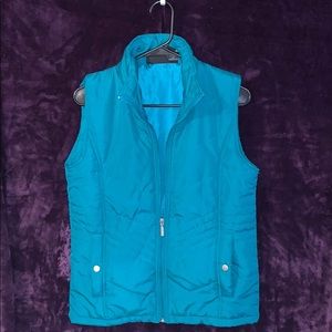 Blue vest